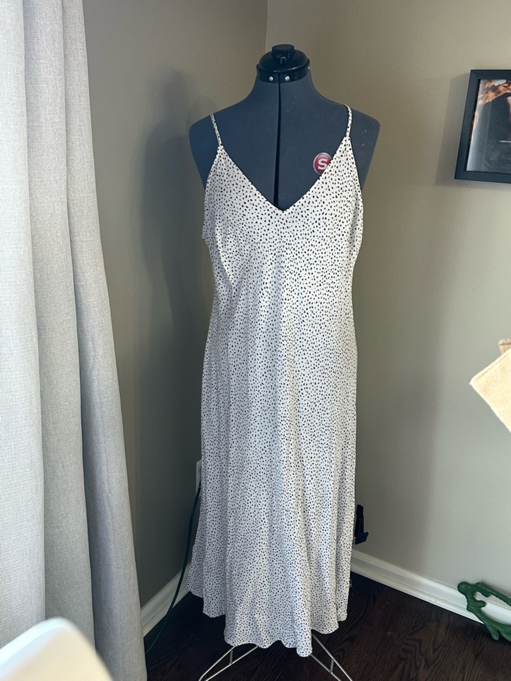 a new day slip midi dress - LARGE